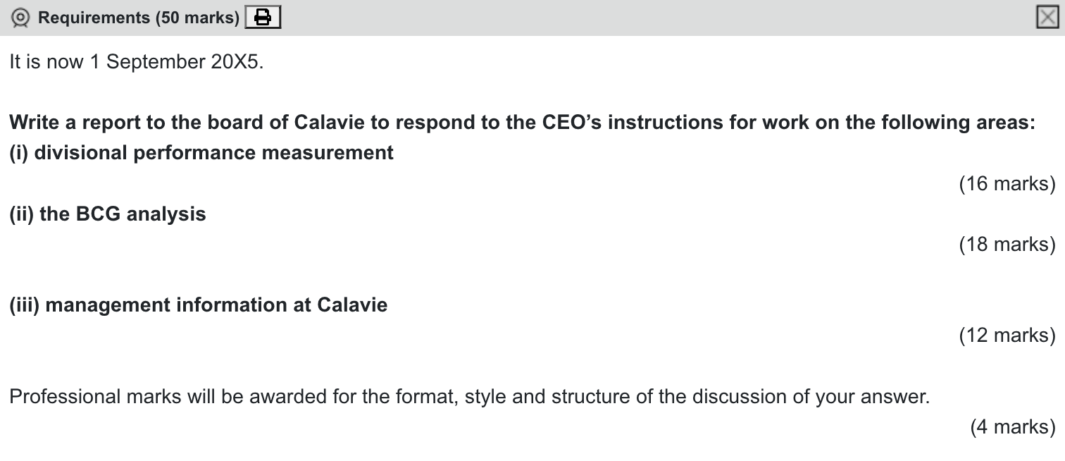 ACCA APM Past papers Question 1 June 2022 CBE aCOWtancy Exam Centre