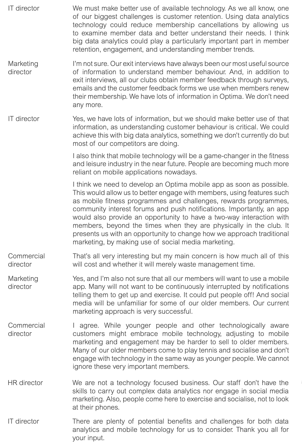 ACCA SBL Past Papers Question 1 Task 4 December 2021 CBE
